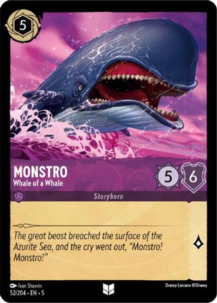 Monstro - Whale of a Whale (52/204) [Shimmering Skies] | Grognard Games