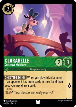 Clarabelle - Contented Wallflower (90/204) [Shimmering Skies] | Grognard Games