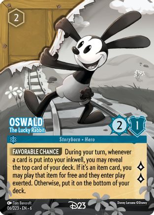 Oswald - The Lucky Rabbit (6) [D23 Promos] | Grognard Games