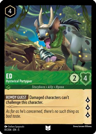 Ed - Hysterical Partygoer (81/204) [Shimmering Skies] | Grognard Games