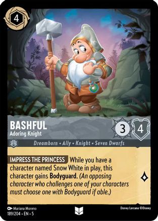 Bashful - Adoring Knight (189/204) [Shimmering Skies] | Grognard Games