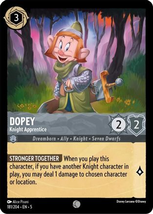 Dopey - Knight Apprentice (181/204) [Shimmering Skies] | Grognard Games