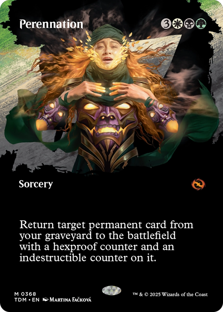 Perennation (Borderless) [Tarkir: Dragonstorm] | Grognard Games