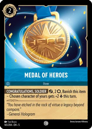 Medal of Heroes (165/204) [Shimmering Skies] | Grognard Games