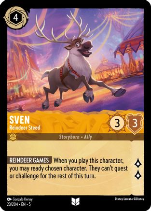 Sven - Reindeer Steed (23/204) [Shimmering Skies] | Grognard Games