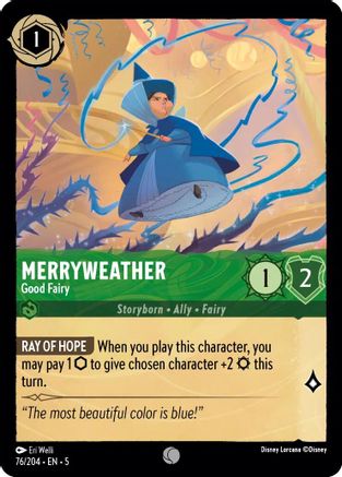 Merryweather - Good Fairy (76/204) [Shimmering Skies] | Grognard Games