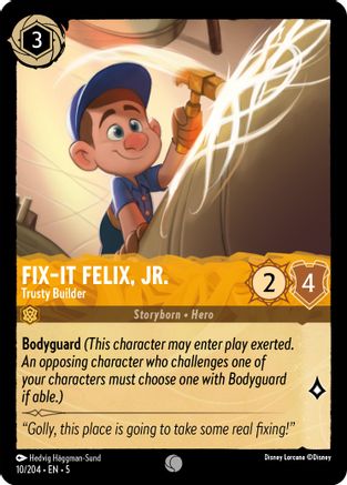 Fix-It Felix, Jr. - Trusty Builder (10/204) [Shimmering Skies] | Grognard Games