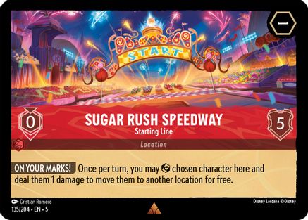 Sugar Rush Speedway - Starting Line (135/204) [Shimmering Skies] | Grognard Games