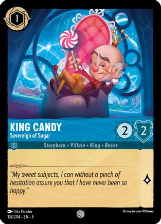 King Candy - Sovereign of Sugar (137/204) [Shimmering Skies] | Grognard Games