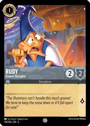 Rudy - Groove Disrupter (174/204) [Shimmering Skies] | Grognard Games