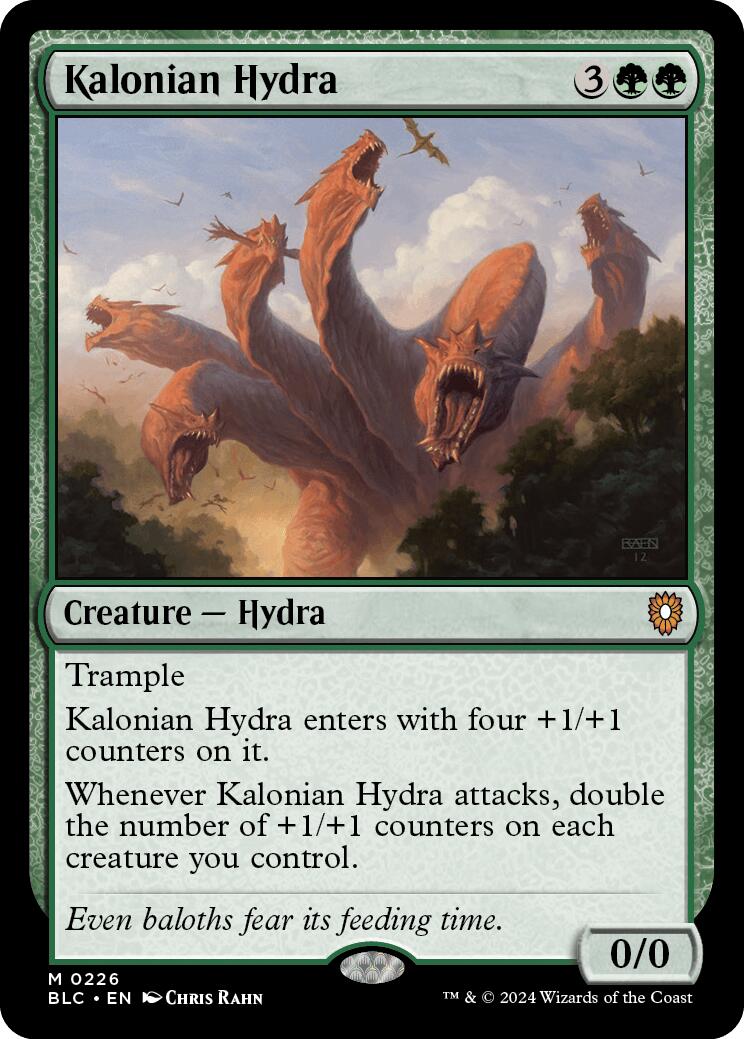 Kalonian Hydra [Bloomburrow Commander] | Grognard Games