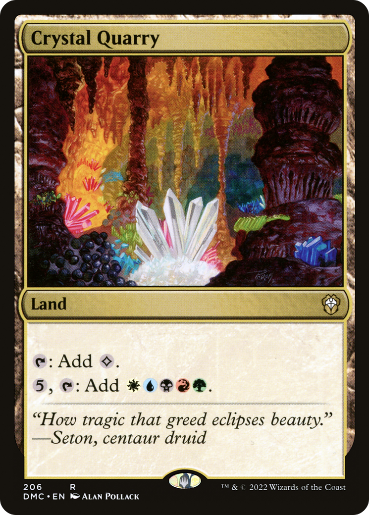 Crystal Quarry [Dominaria United Commander] | Grognard Games