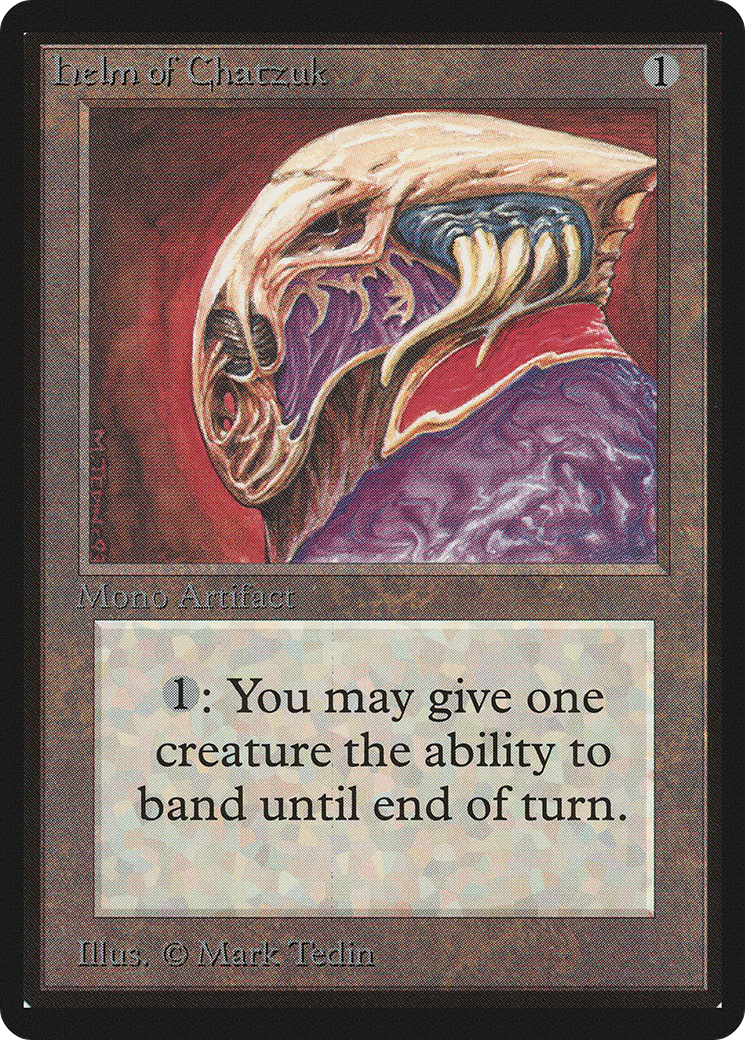 Helm of Chatzuk [Limited Edition Beta] | Grognard Games