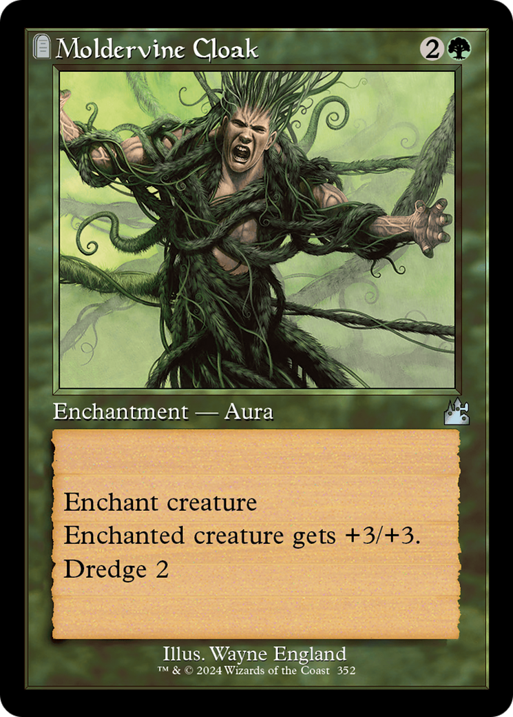 Moldervine Cloak (Retro Frame) [Ravnica Remastered] | Grognard Games