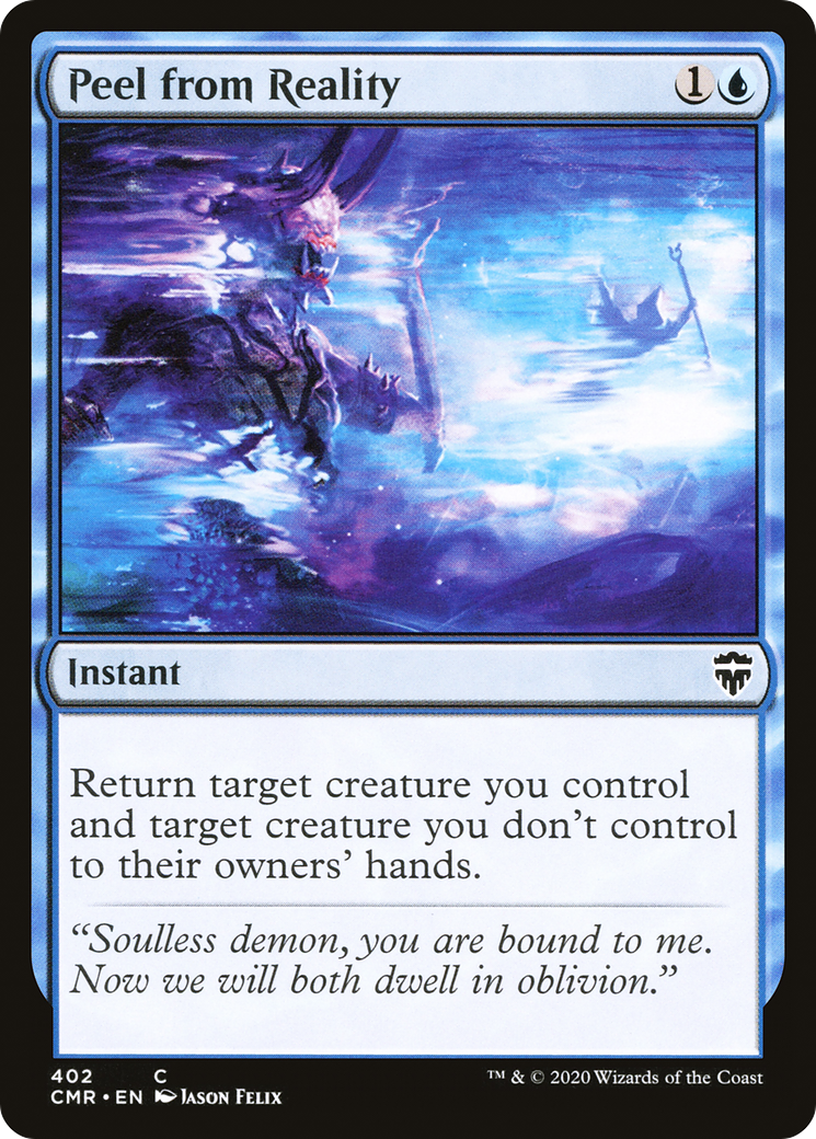 Peel from Reality [Commander Legends] | Grognard Games
