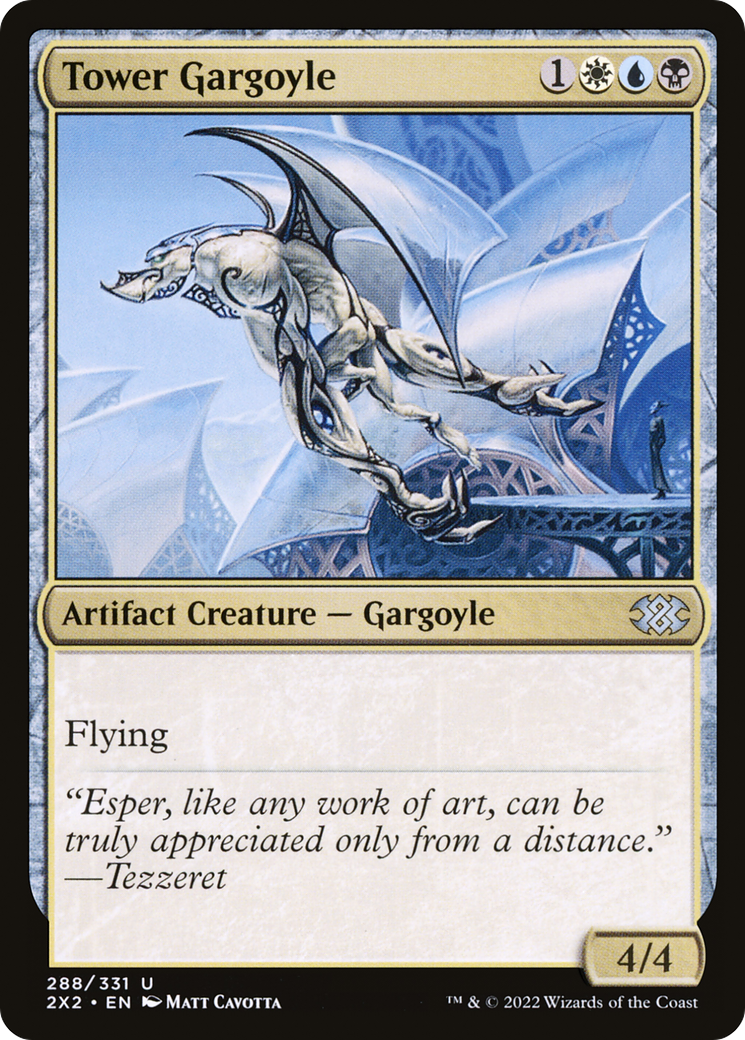 Tower Gargoyle [Double Masters 2022] | Grognard Games