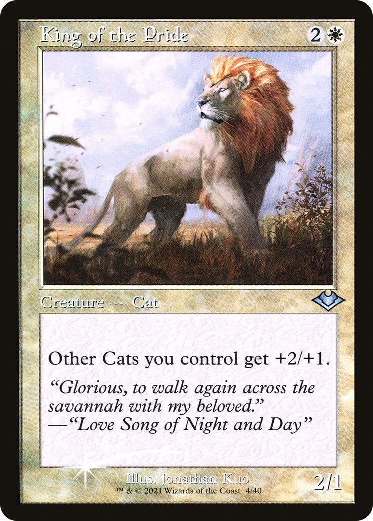 King of the Pride (Retro) [Modern Horizons] | Grognard Games