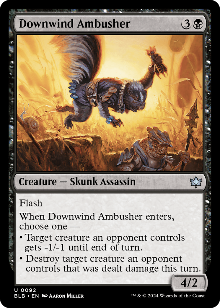 Downwind Ambusher [Bloomburrow] | Grognard Games