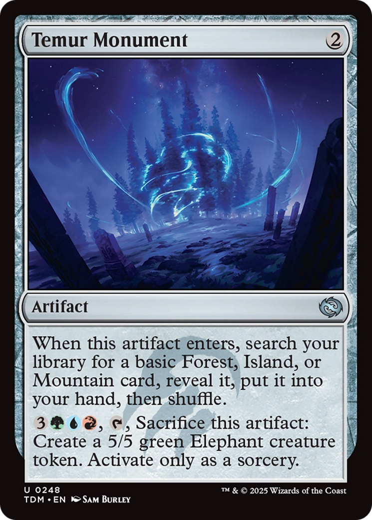 Temur Monument [Tarkir: Dragonstorm] | Grognard Games