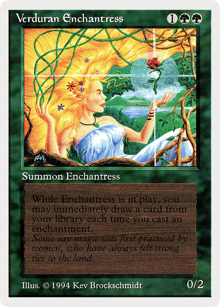 Verduran Enchantress [Summer Magic / Edgar] | Grognard Games