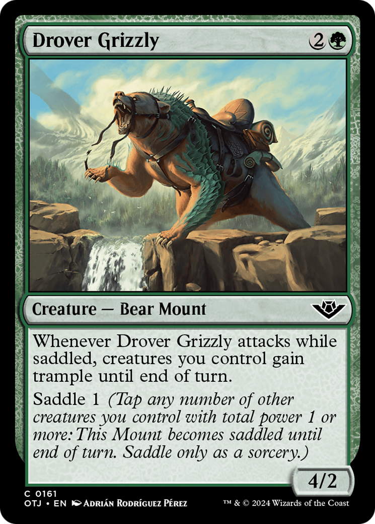 Drover Grizzly [Outlaws of Thunder Junction] | Grognard Games