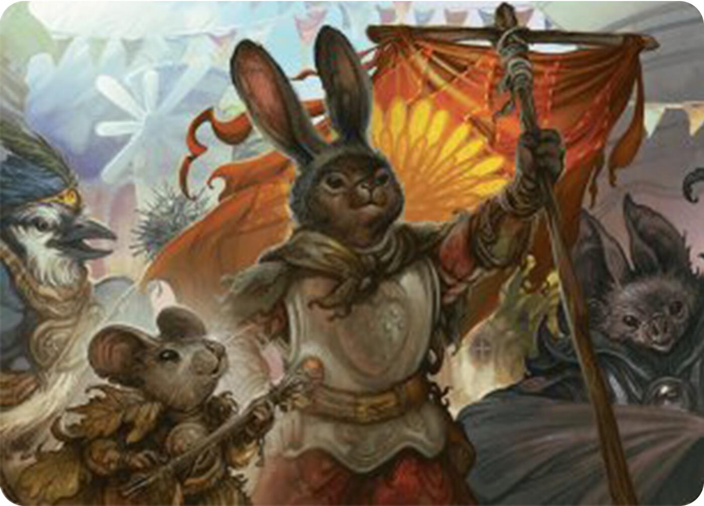Valley Questcaller 2 Art Card [Bloomburrow Art Series] | Grognard Games