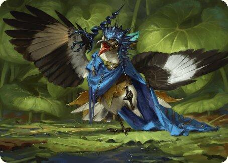 Mockingbird Art Card [Bloomburrow Art Series] | Grognard Games