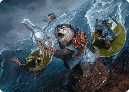 Valley Floodcaller Art Card [Bloomburrow Art Series] | Grognard Games