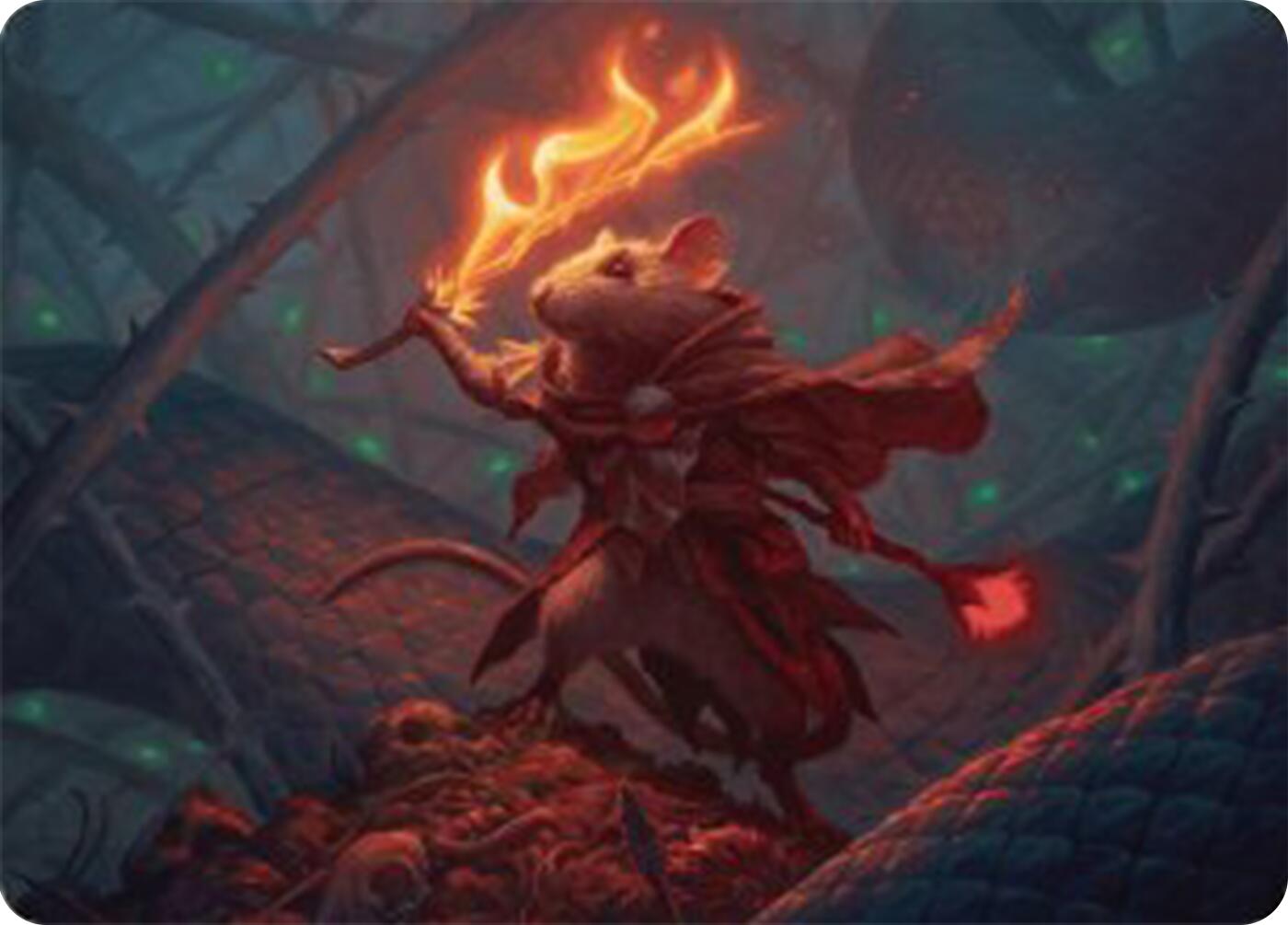 Emberheart Challenger Art Card [Bloomburrow Art Series] | Grognard Games