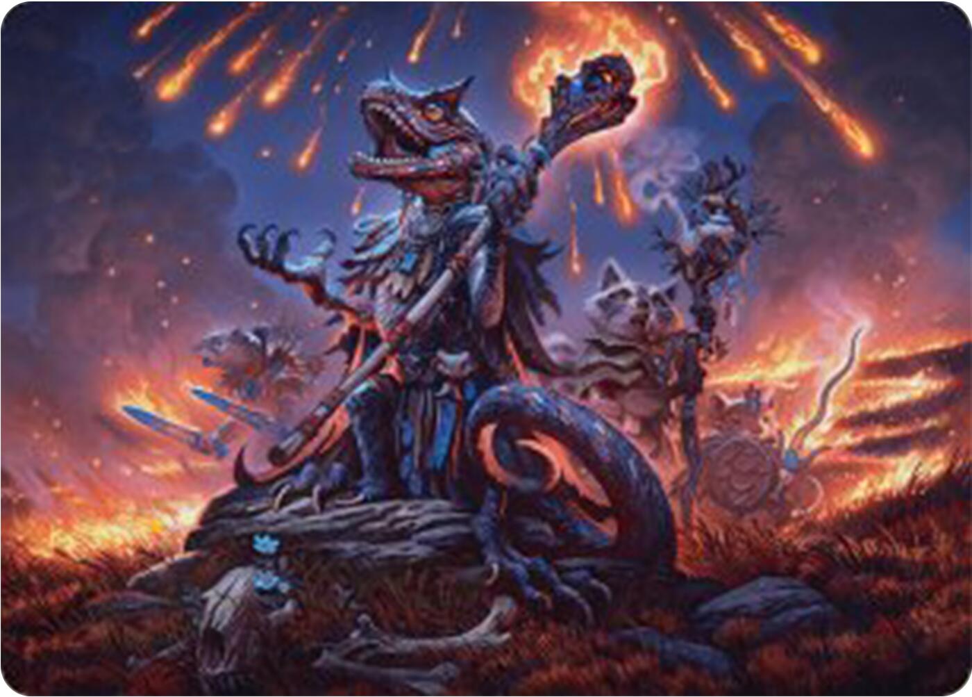 Valley Flamecaller Art Card [Bloomburrow Art Series] | Grognard Games