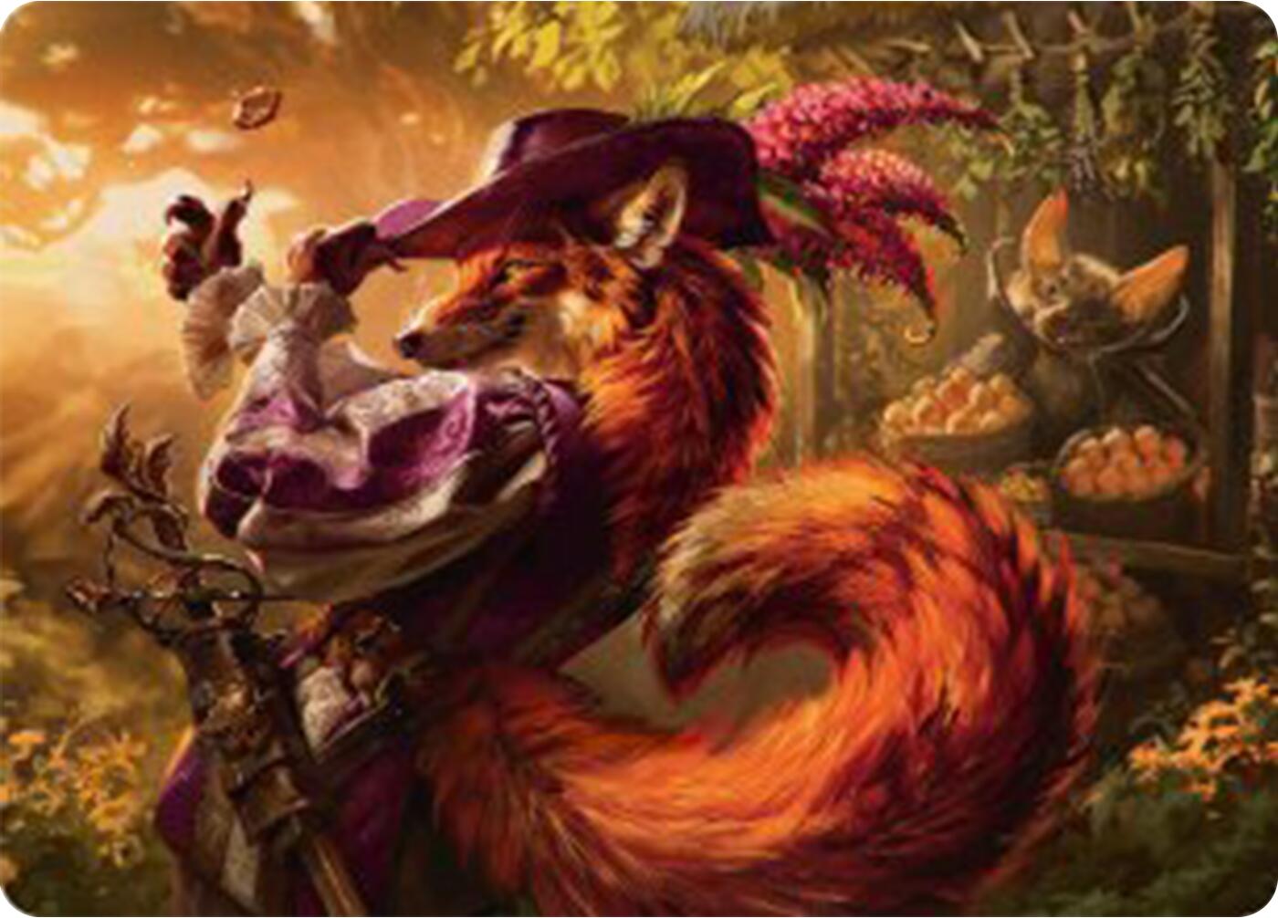 Mr. Foxglove Art Card [Bloomburrow Art Series] | Grognard Games