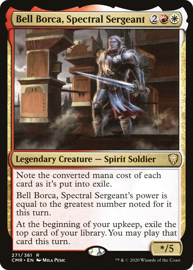 Bell Borca, Spectral Sergeant [Commander Legends] | Grognard Games