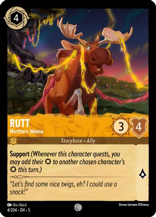 Rutt - Northern Moose (4/204) [Shimmering Skies] | Grognard Games