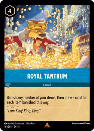 Royal Tantrum (161/204) [Shimmering Skies] | Grognard Games