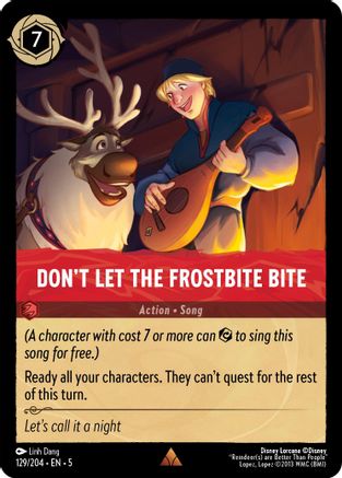 Don't Let the Frostbite Bite (129/204) [Shimmering Skies] | Grognard Games