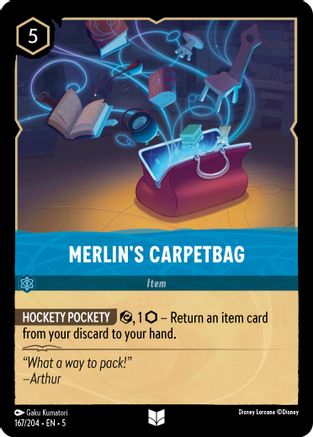 Merlin's Carpetbag (167/204) [Shimmering Skies] | Grognard Games