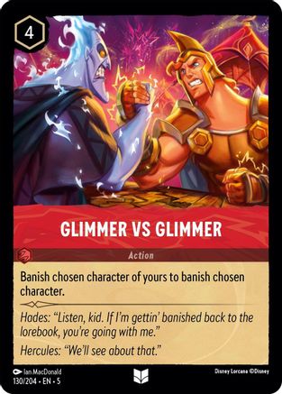 Glimmer vs Glimmer (130/204) [Shimmering Skies] | Grognard Games