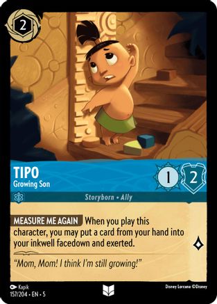 Tipo - Growing Son (157/204) [Shimmering Skies] | Grognard Games