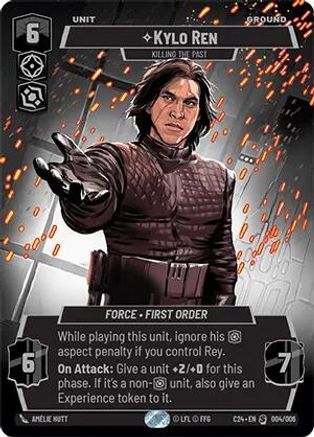 Kylo Ren - Killing the Past (004/006) (2024 Convention Exclusive) (004/006) [Miscellaneous] | Grognard Games