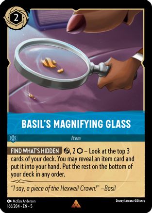 Basil's Magnifying Glass (166/204) [Shimmering Skies] | Grognard Games