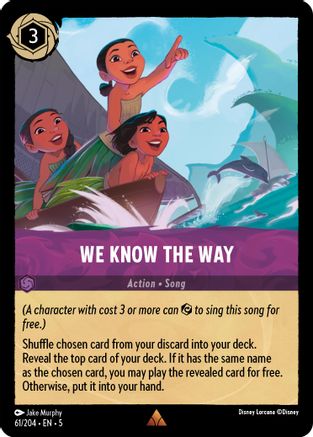We Know the Way (61/204) [Shimmering Skies] | Grognard Games