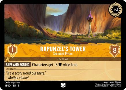 Rapunzel's Tower - Secluded Prison (33/204) [Shimmering Skies] | Grognard Games