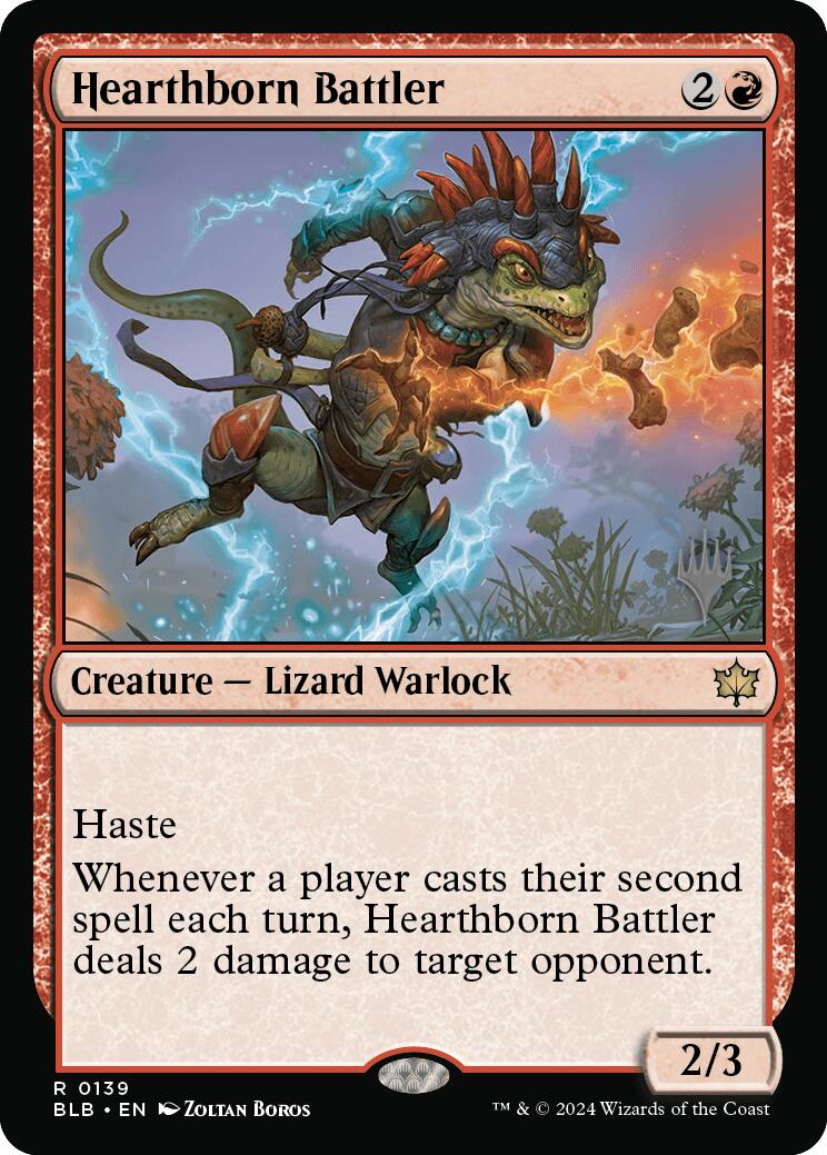 Hearthborn Battler (Promo Pack) [Bloomburrow Promos] | Grognard Games