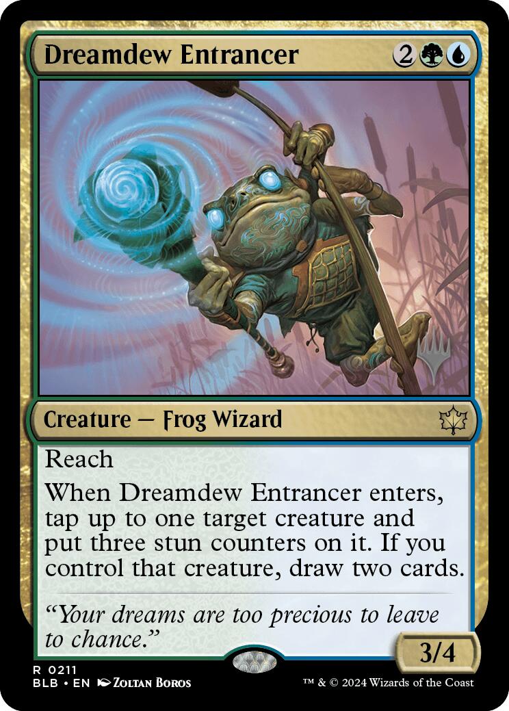 Dreamdew Entrancer (Promo Pack) [Bloomburrow Promos] | Grognard Games