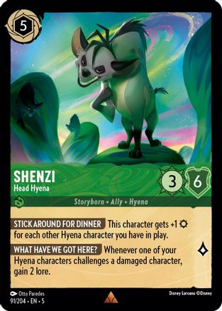 Shenzi - Head Hyena (91/204) [Shimmering Skies] | Grognard Games