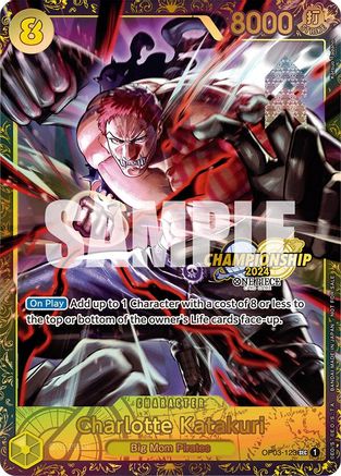 Charlotte Katakuri (Championship 2024) (OP03-123) - One Piece Promotion Cards Foil | Grognard Games