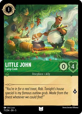 Little John - Camp Cook (71/204) [Shimmering Skies] | Grognard Games