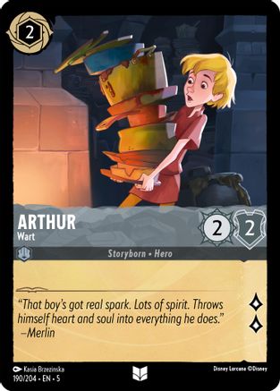 Arthur - Wart (190/204) [Shimmering Skies] | Grognard Games