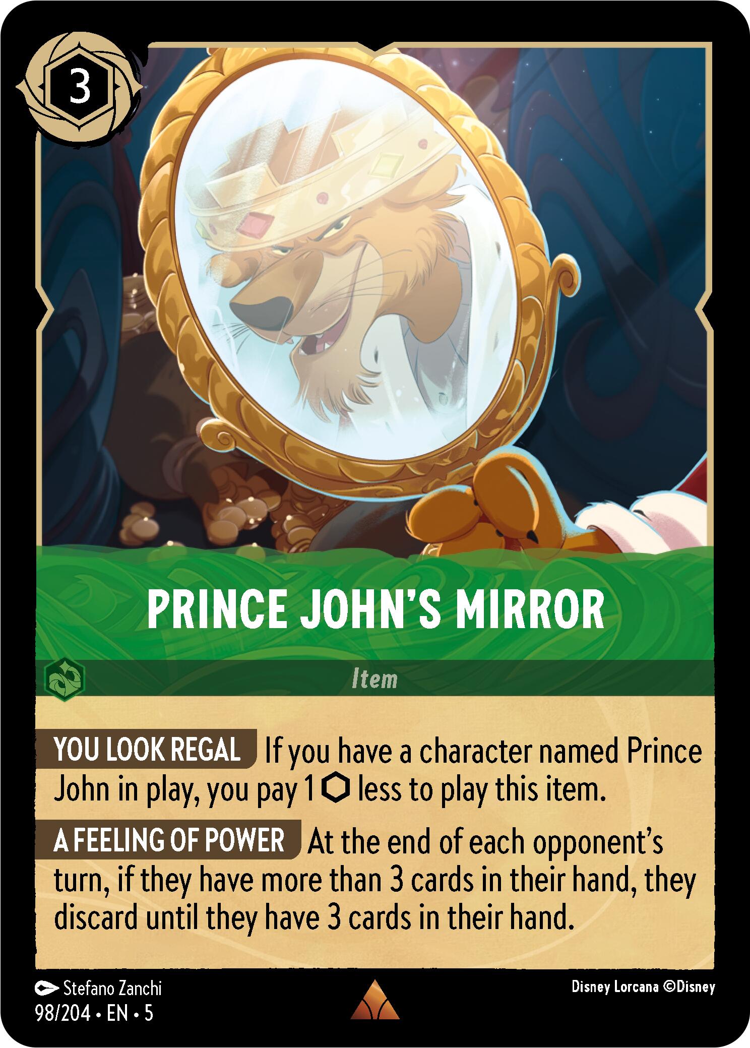 Prince John's Mirror (98/204) [Shimmering Skies] | Grognard Games