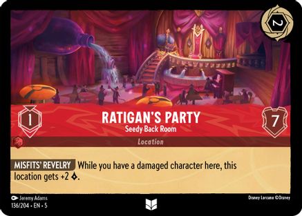 Ratigan's Party - Seedy Back Room (136/204) [Shimmering Skies] | Grognard Games